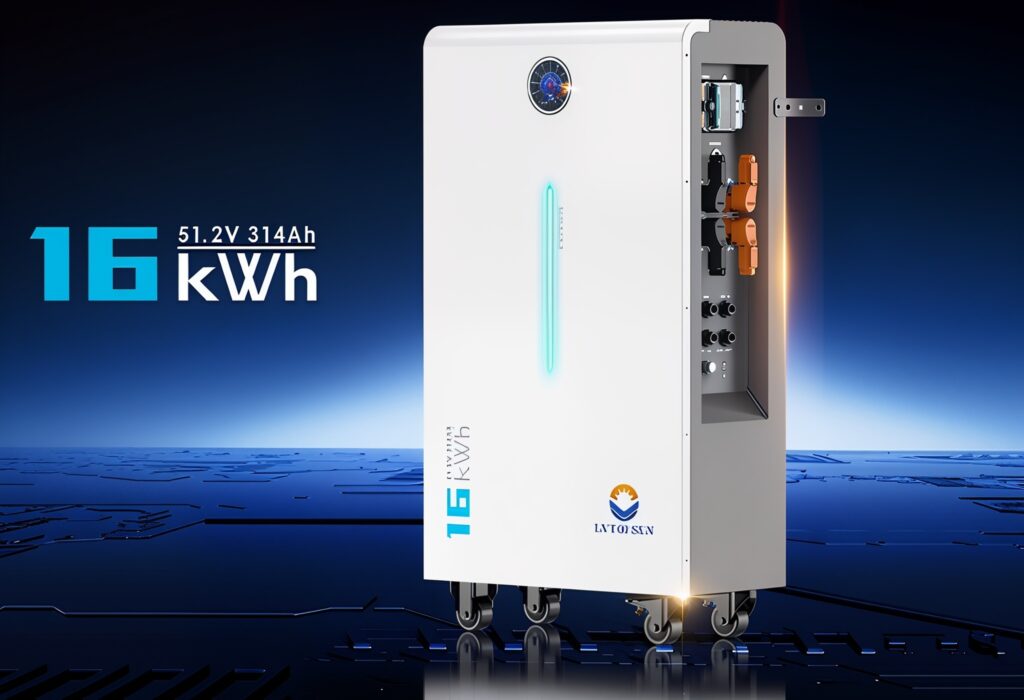 giới thiệu PIN lưu trữ điện mặt trời lithium LVTOPSUN 16KW 
