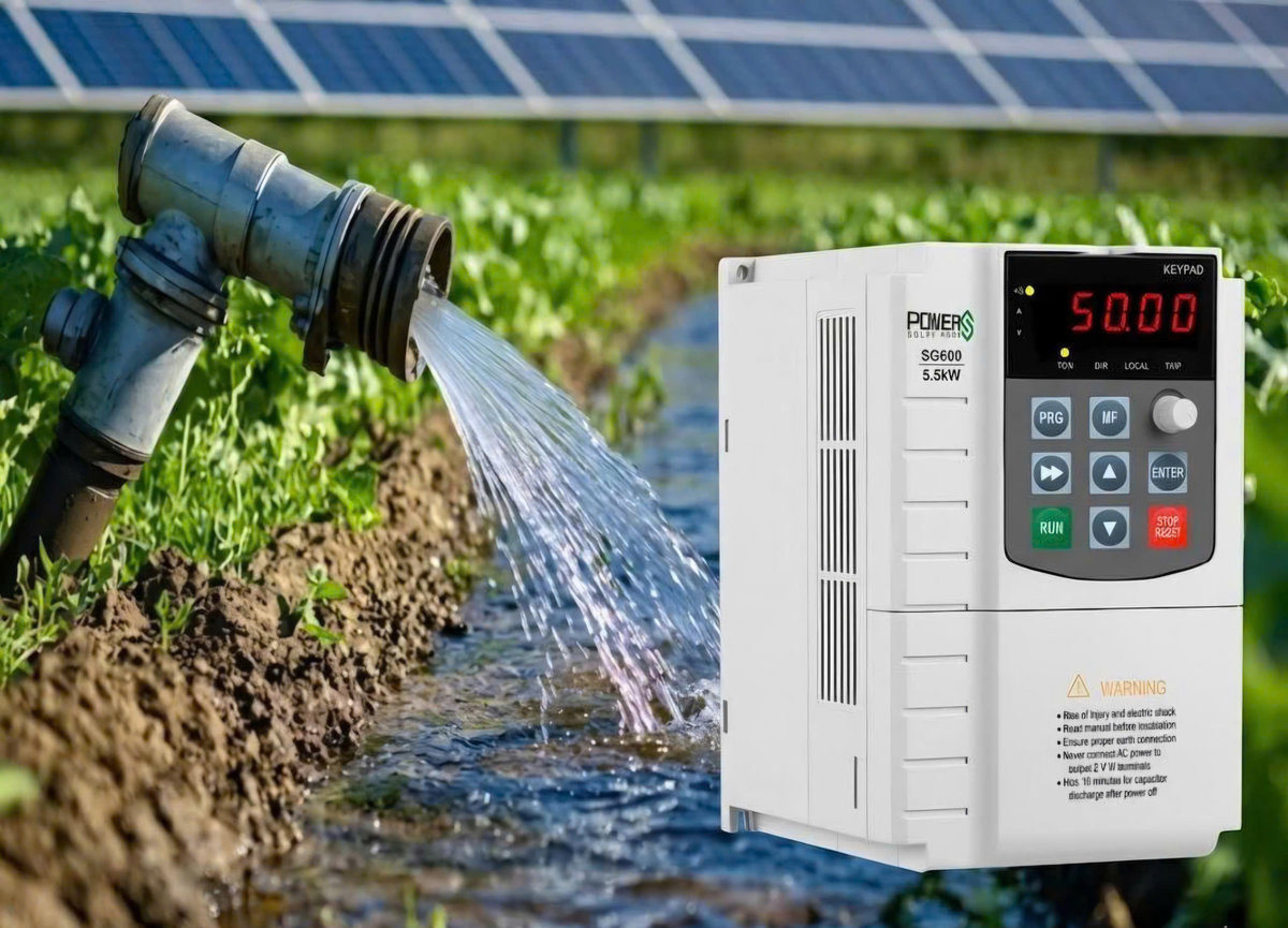 Ưu điểm biến tần bơm 5.5kW PowerS SG600 