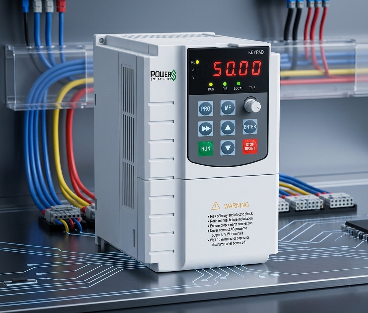 Biến tần bơm 4kW Power S SG600 1 pha/220V giá tốt