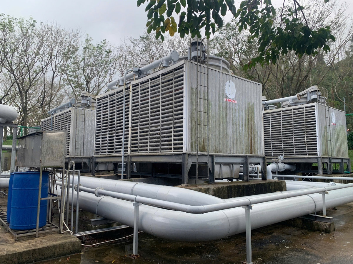 Hệ thống giải nhiệt nước giúp kiểm soát nhiệt độ nước, đảm bảo chất lượng nông sản